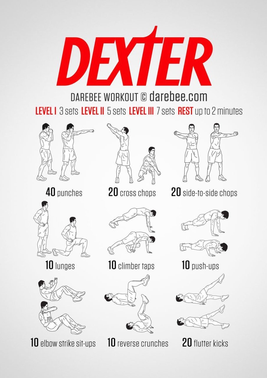 45 Exercices pour se muscler comme un Super Vilain #8