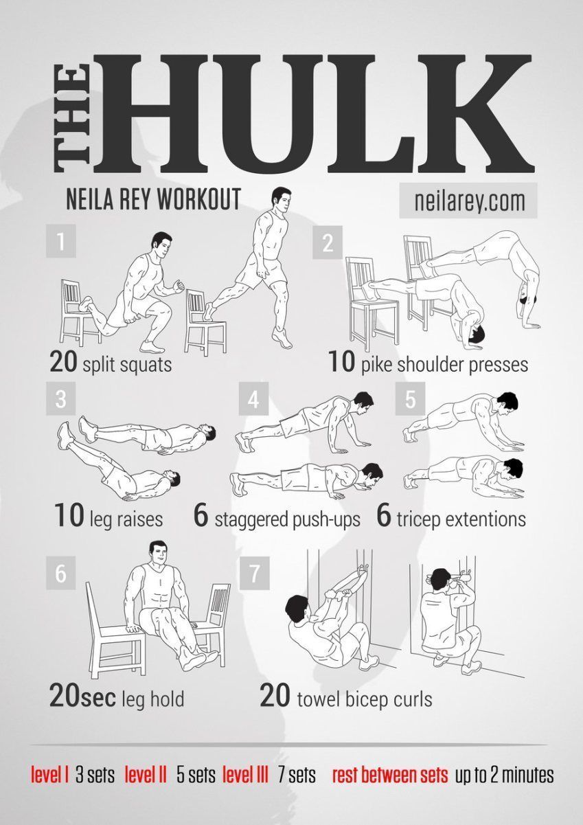 98 exercices pour vous muscler comme un Super Héros #13