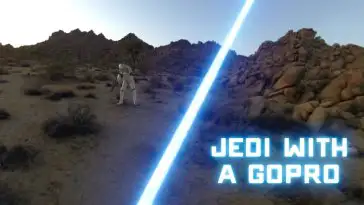 Dans la peau d’un Jedi avec une GoPro
