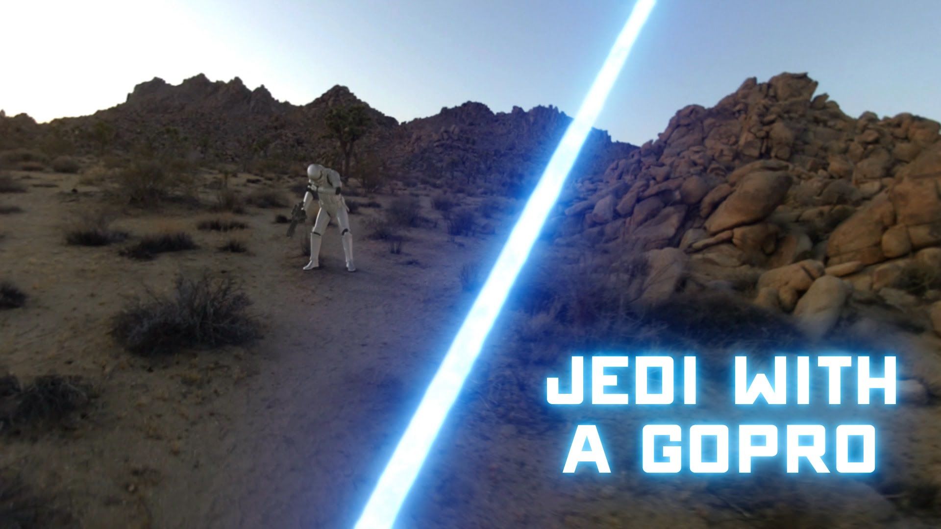 Dans la peau d’un Jedi avec une GoPro