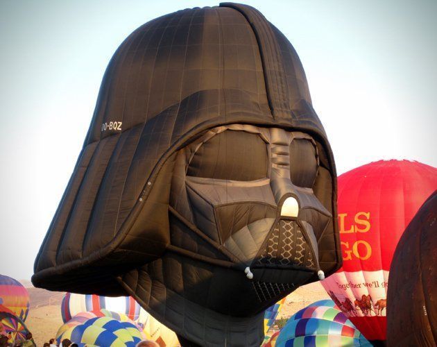 Des montgolfières Dark Vador et Maitre Yoda #4