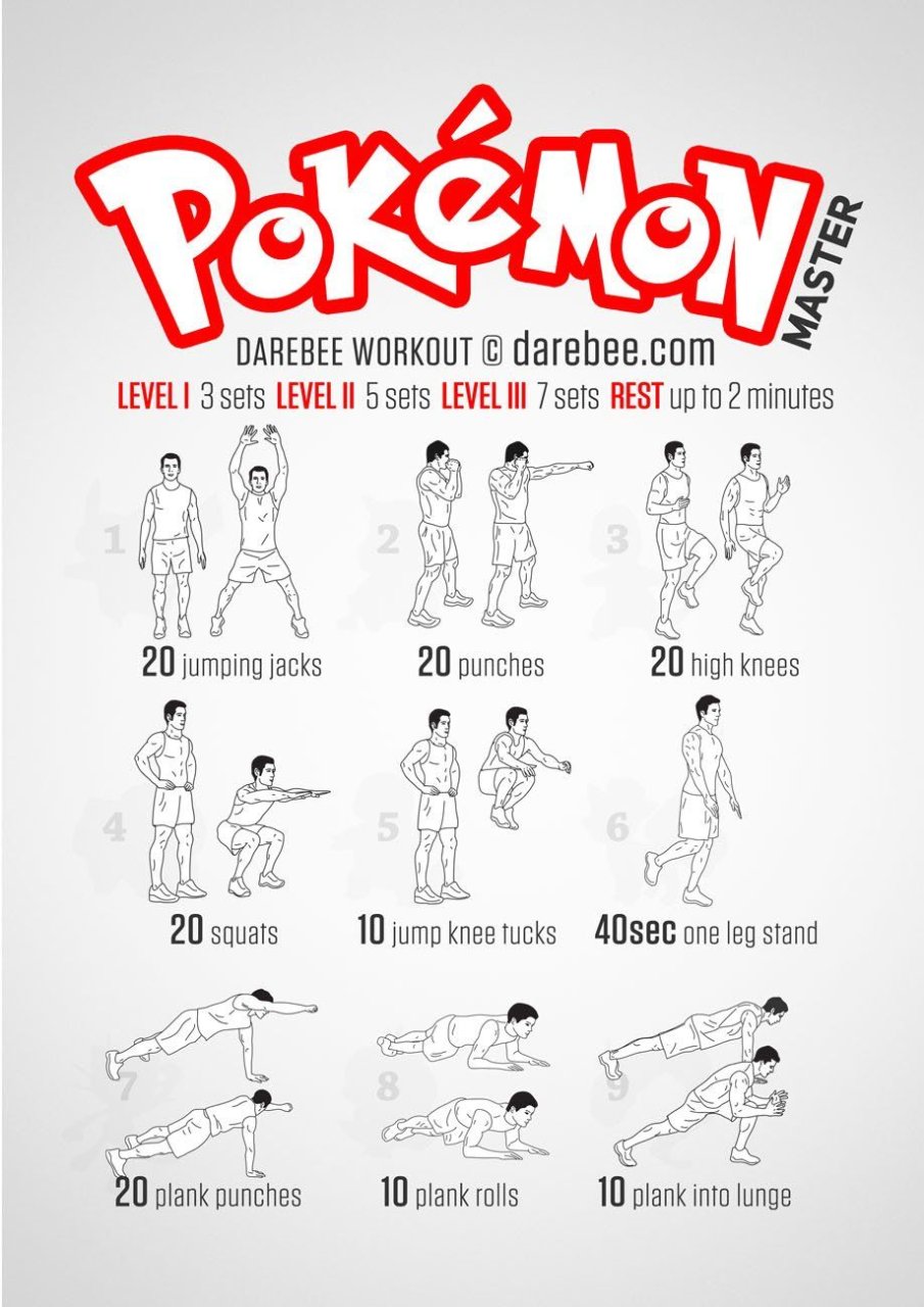 45 Exercices pour se muscler comme un héros de Manga #4