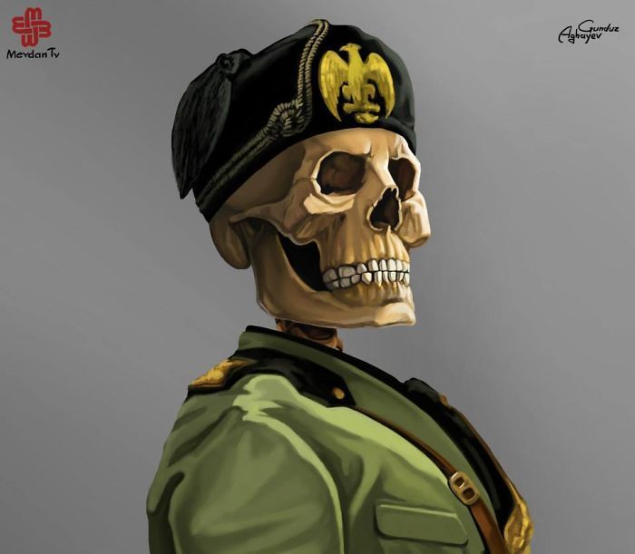 Just Leaders : des portraits effrayants des leaders de ce monde signés Gunduz Agayev #11