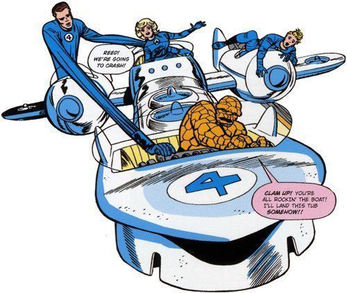 Un Fantasticar dans des scènes coupées des 4 Fantastiques