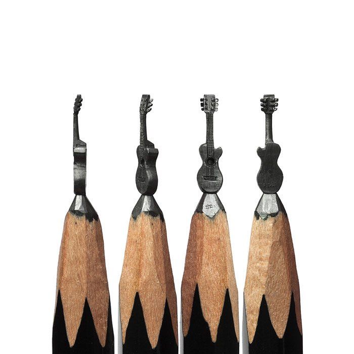 Salavat Fidai réalise de fabuleuses sculptures sur des mines de crayon #17