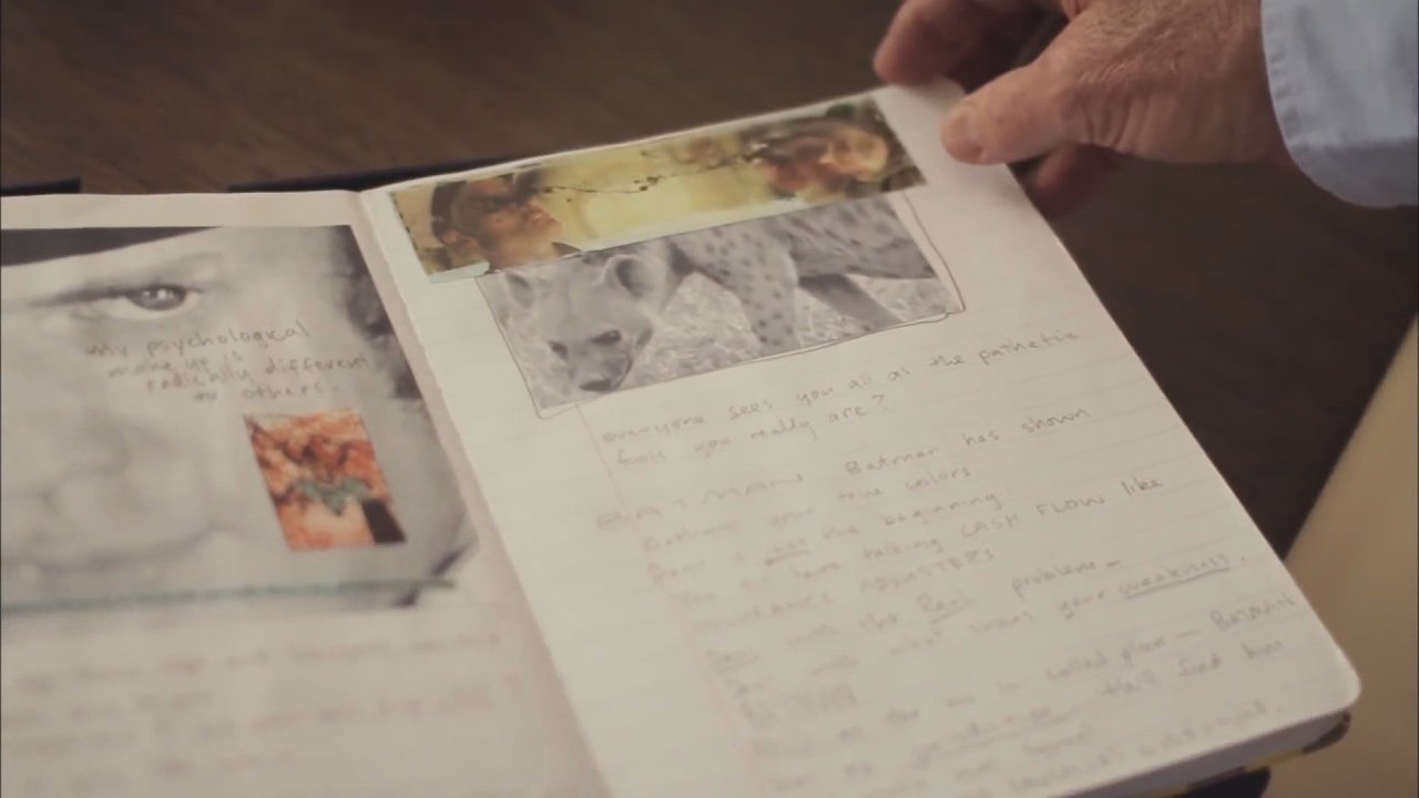 Des images du journal du Joker tenu par Heath Ledger #5