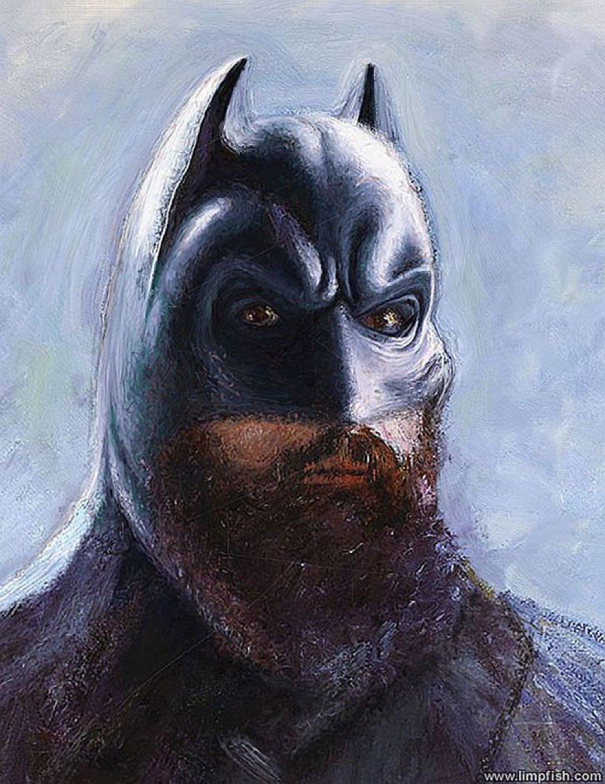 Batman, Dark Vador et les Simpsons finissent dans des tableaux de maître #4