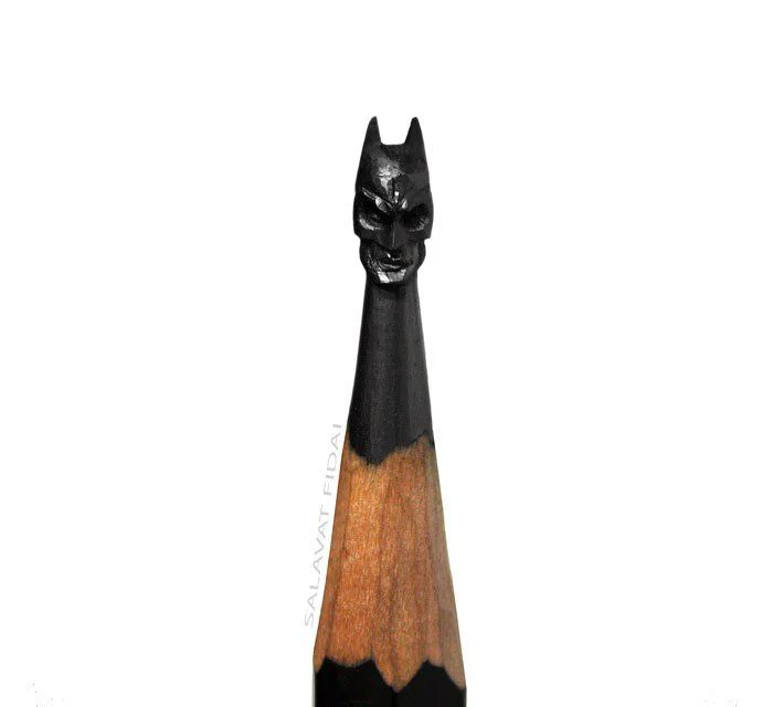Salavat Fidai réalise de fabuleuses sculptures sur des mines de crayon #2