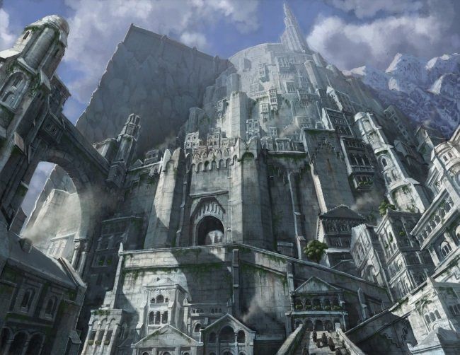 L’armée de Sauron contre Minas Tirith