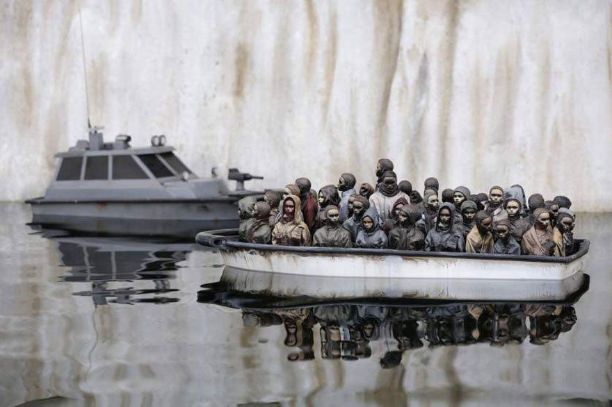 Banksy crée Dismaland, un parc d’attraction pour adultes #11