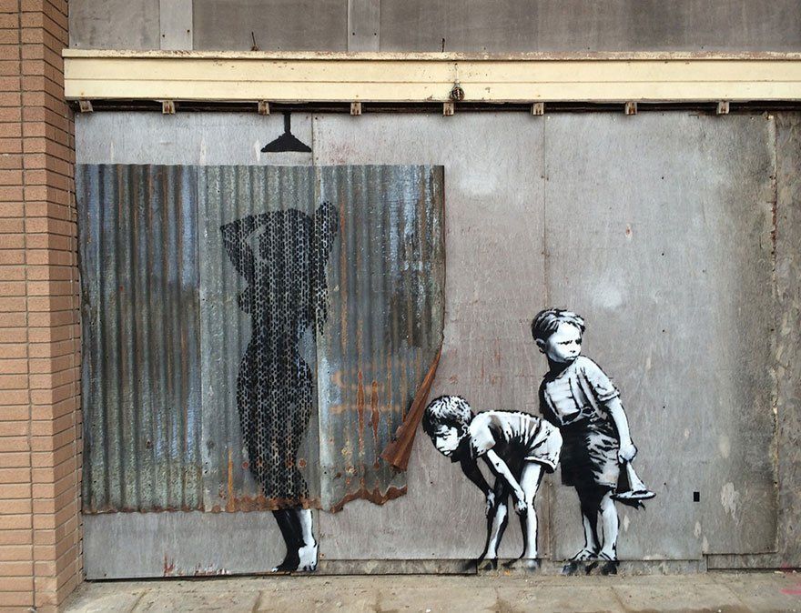 Banksy crée Dismaland, un parc d’attraction pour adultes #6