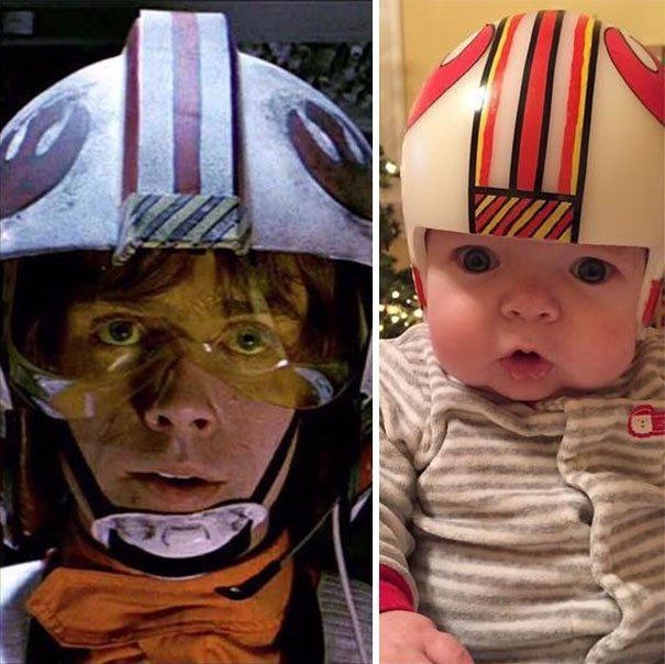 Un père fabrique des casques Star Wars pour son fils malade #4