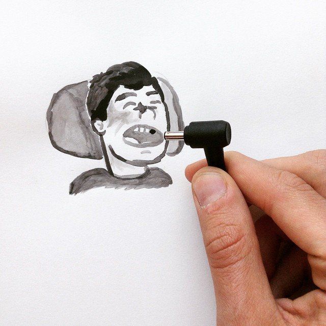 Mr Kiss détourne les objets du quotidien en dessins géniaux #27