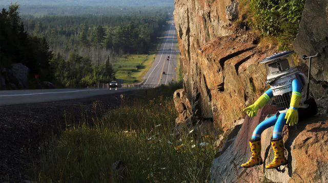 HitchBot, le robot auto-stoppeur victime de vandalisme