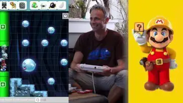 Michel Ancel, l’inventeur de Rayman crée un niveau de Super Mario