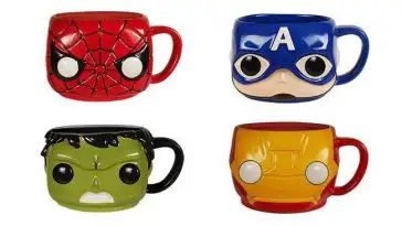 Funko sort des mugs, des salières et des poivrières Super-Héros