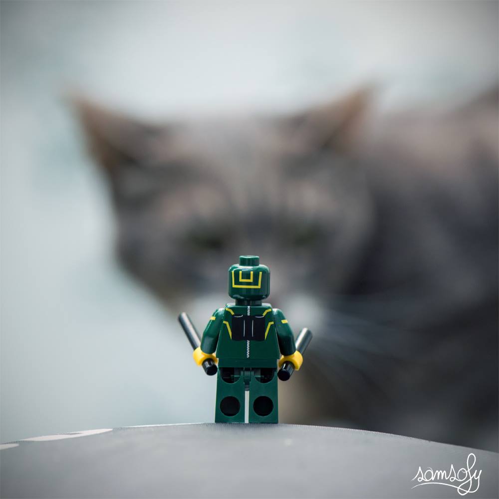 Il utilise des LEGO pour creer des scènes 100% geek #5