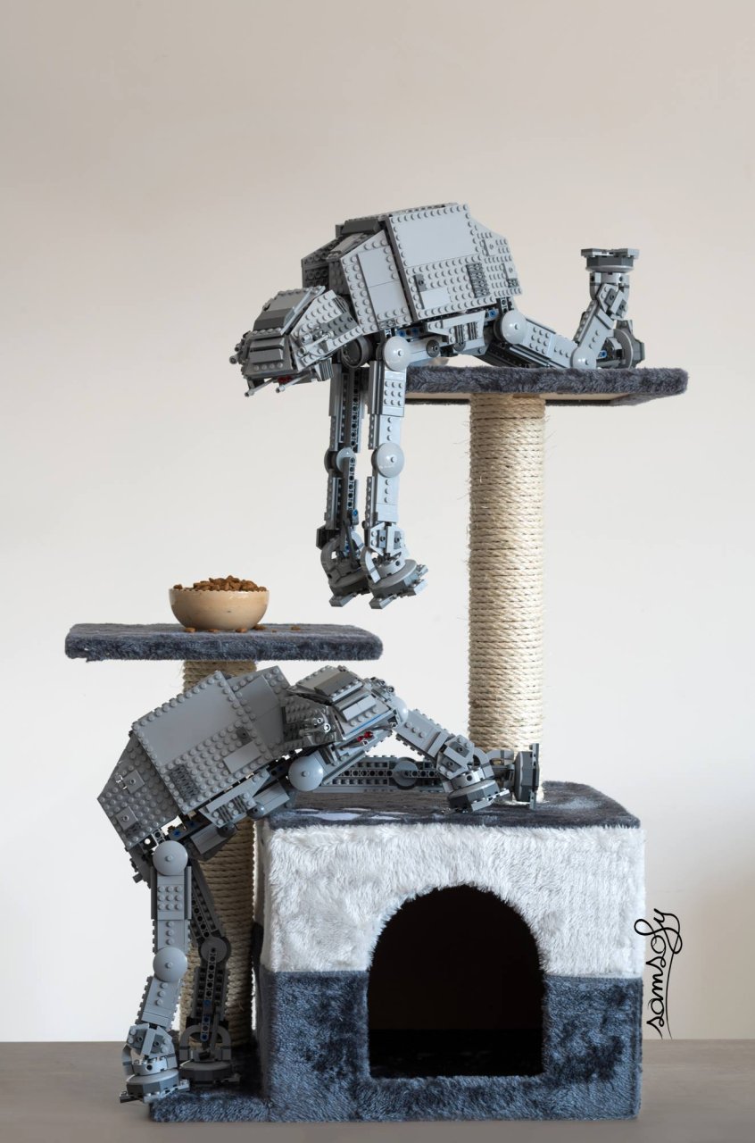 Il utilise des LEGO pour creer des scènes 100% geek #6