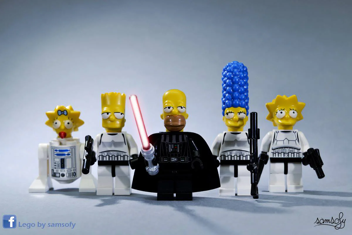 Il utilise des LEGO pour creer des scènes 100% geek #2