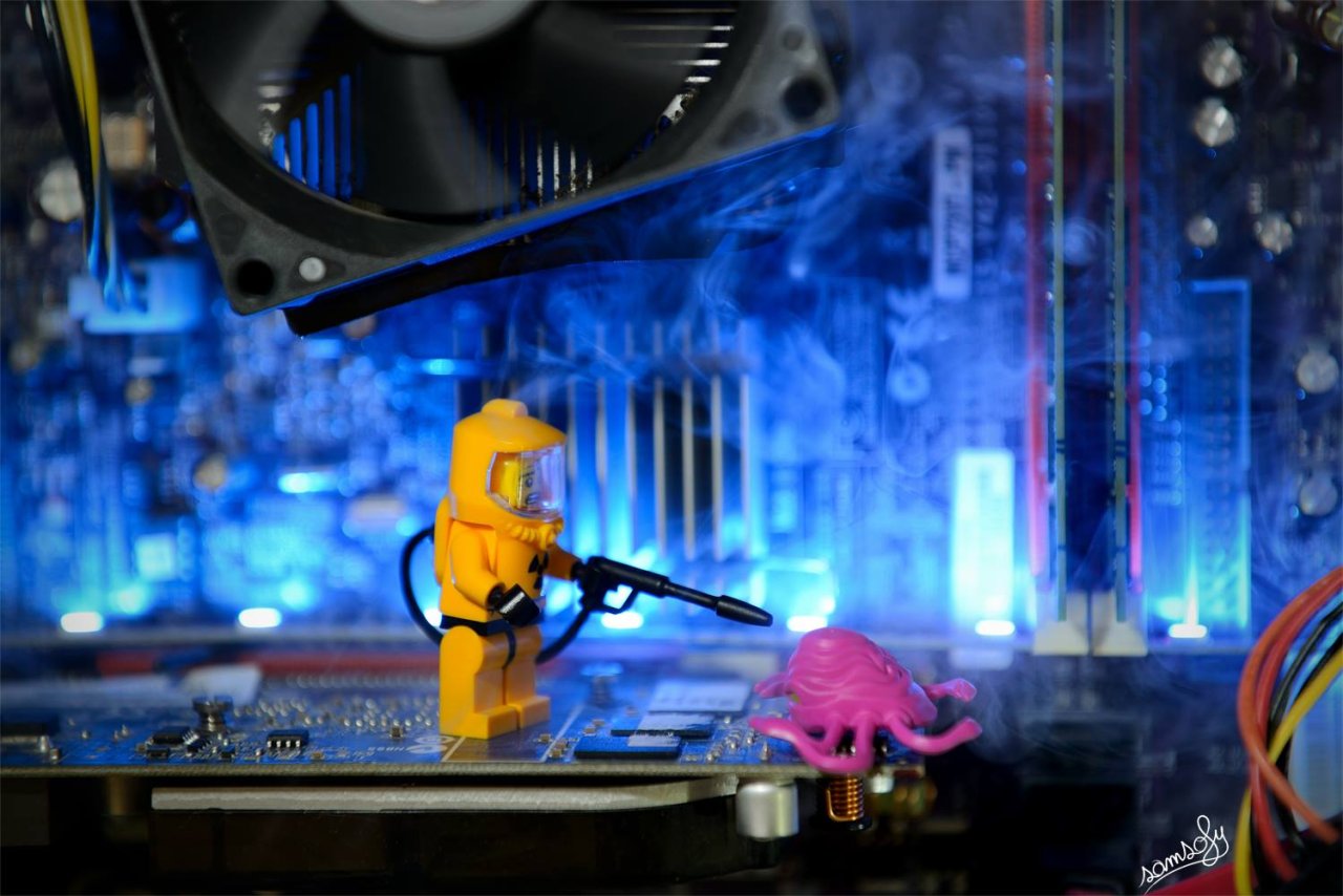 Il utilise des LEGO pour creer des scènes 100% geek #3