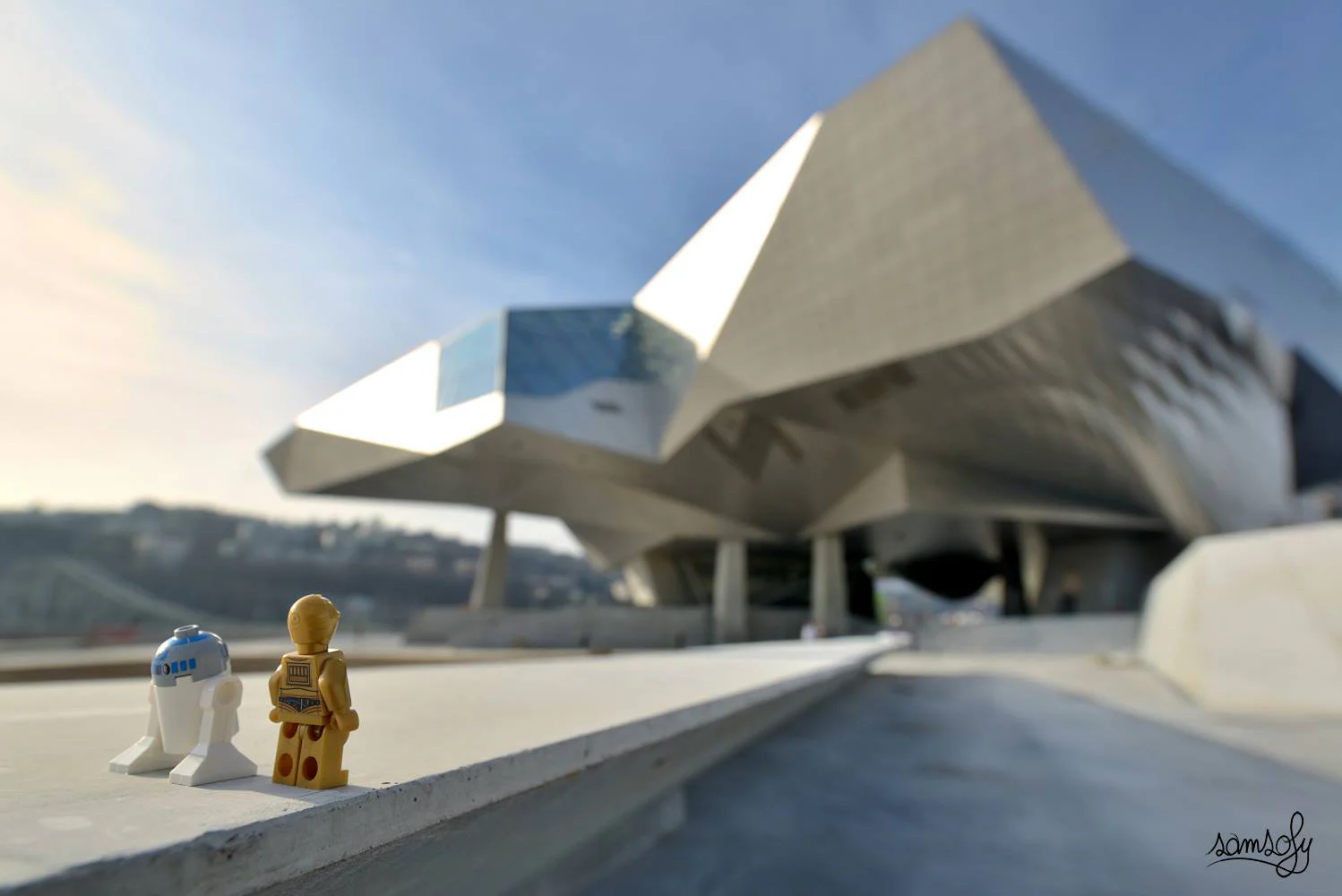 Il utilise des LEGO pour creer des scènes 100% geek #8