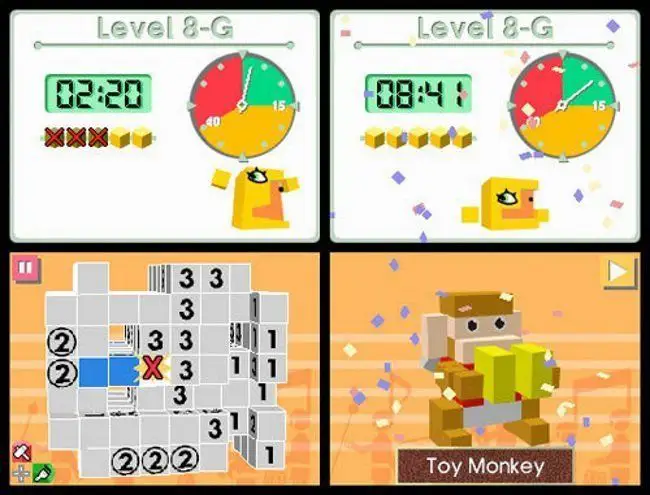 Niveau 8-G de Picross 3D