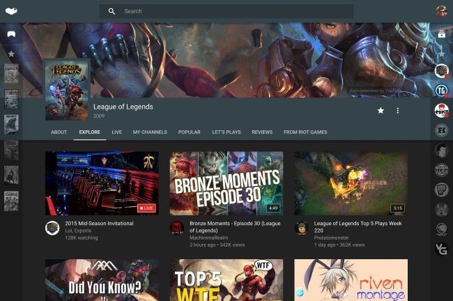Youtube Gaming lancé aujourd’hui #2