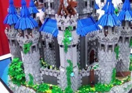Château d'Hyrule en Lego