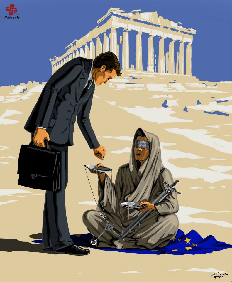 Des illustrations chocs des dictatures et démocraties modernes