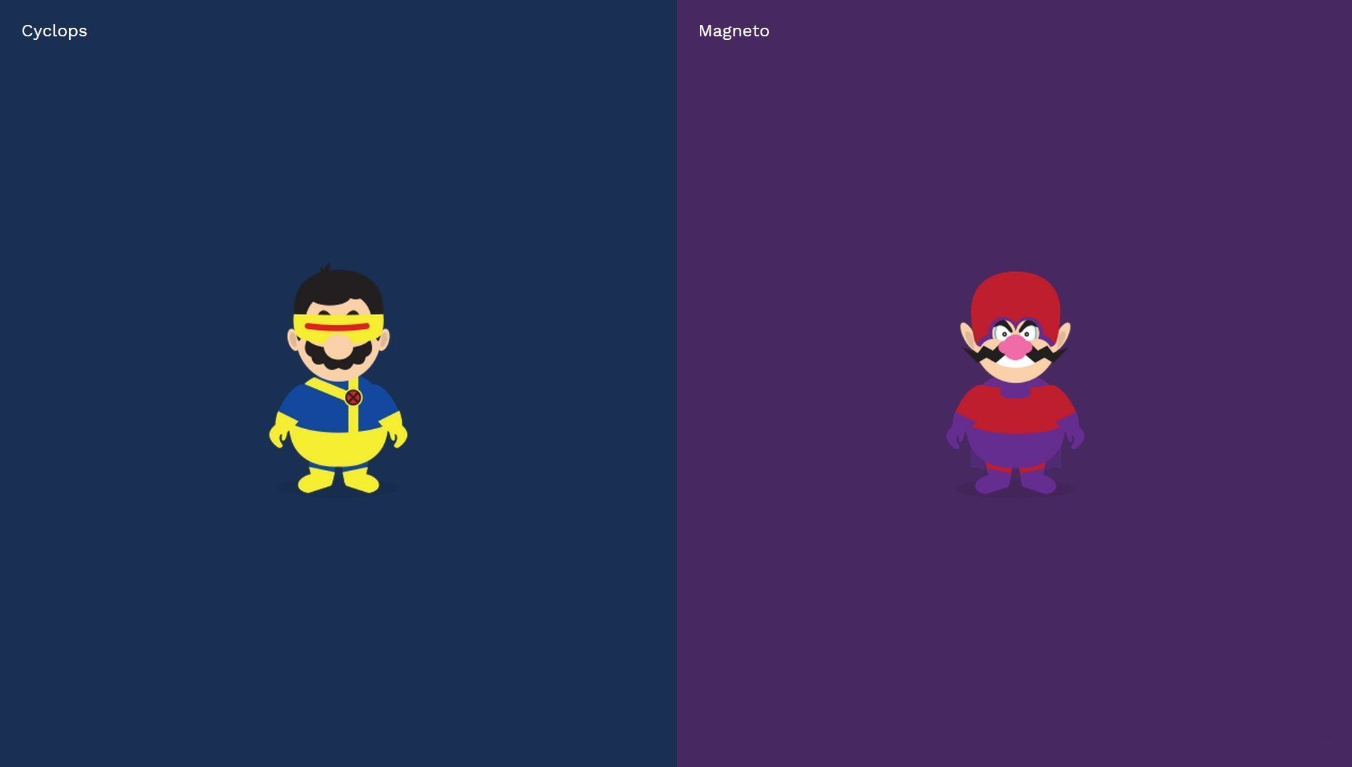 Il réinvente Mario et Wario en célèbres rivaux de comic-books #13