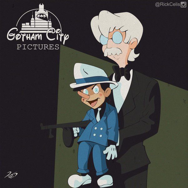 Il mélange des personnages de Disney et de Batman #4