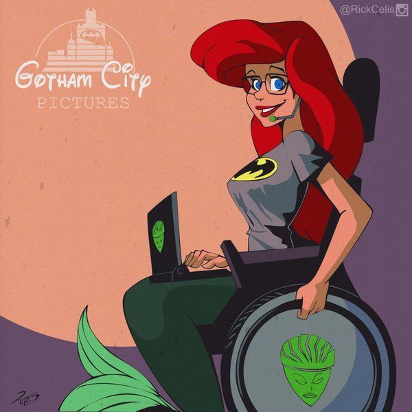 Il mélange des personnages de Disney et de Batman #3