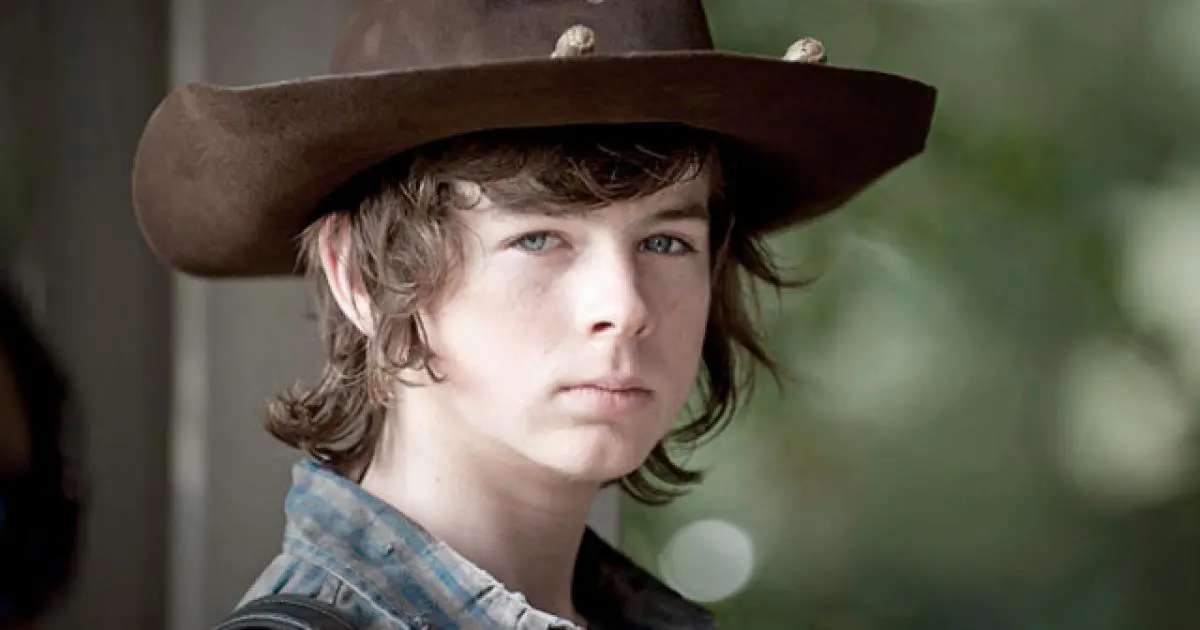 Carl de The walking dead est sur YouTube