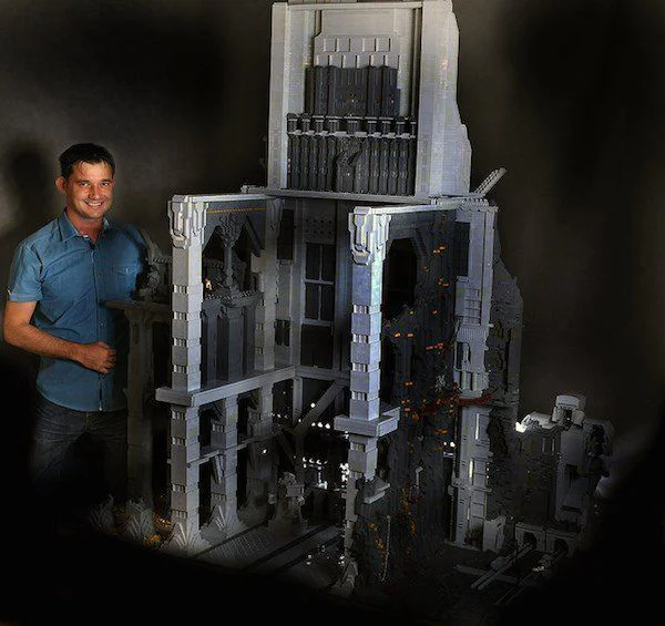 120 000 Briques LEGO pour construire Erebor