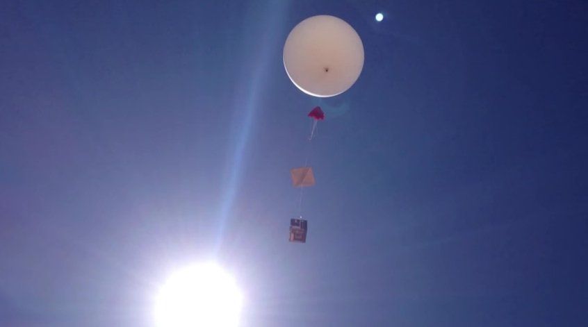 2 ans après ils retrouvent la GoPro qu’ils ont envoyée dans l’espace #2