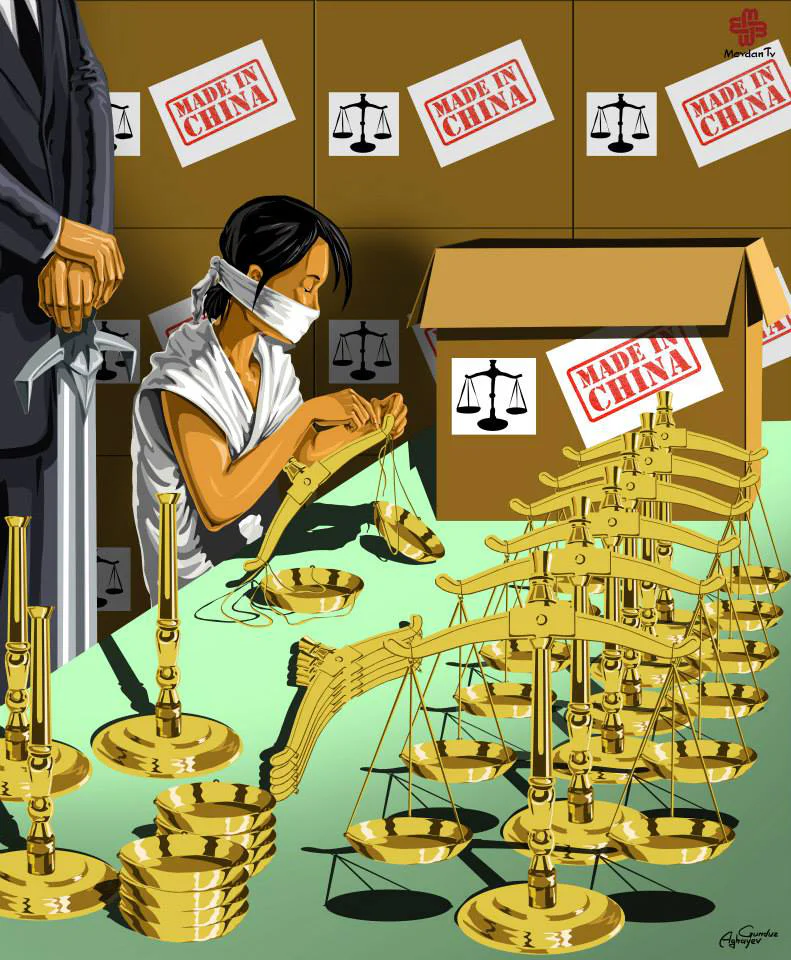 Des illustrations chocs des dictatures et démocraties modernes #10