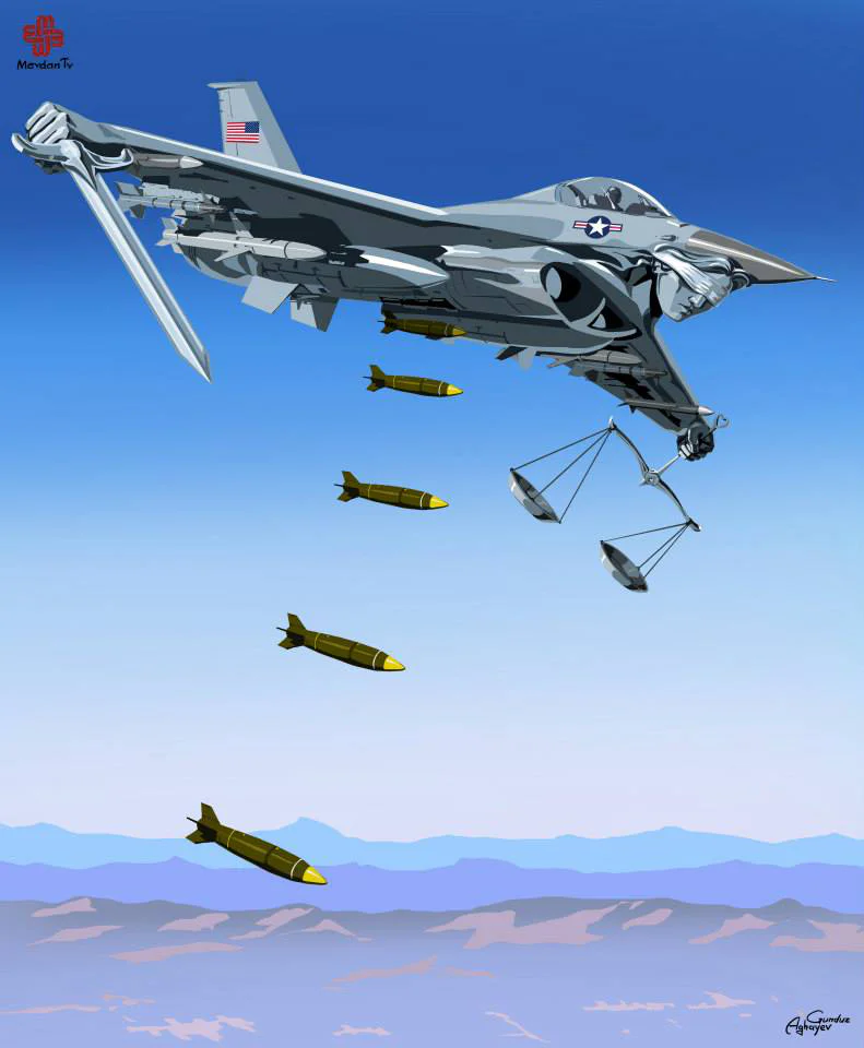 Des illustrations chocs des dictatures et démocraties modernes #7