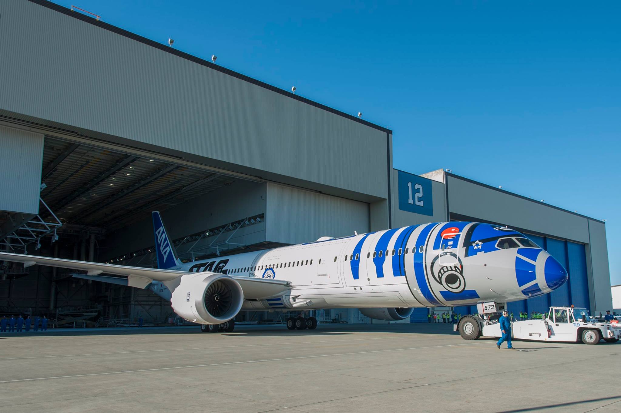 Inauguration du Boeing R2-D2 à Seattle #3