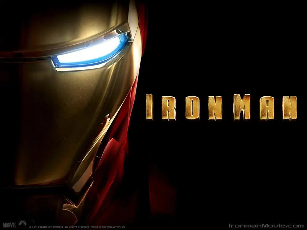 logo iron man 1