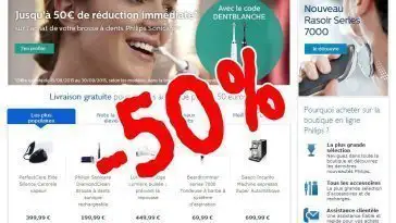 50% De réduction sur tous les produits Philips avec le code JULIEGAYET