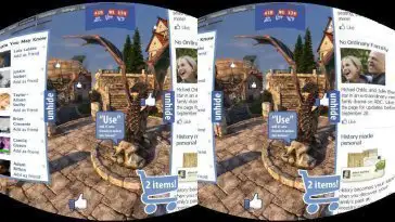 Facebook en Réalité Virtuelle c’est pour bientôt