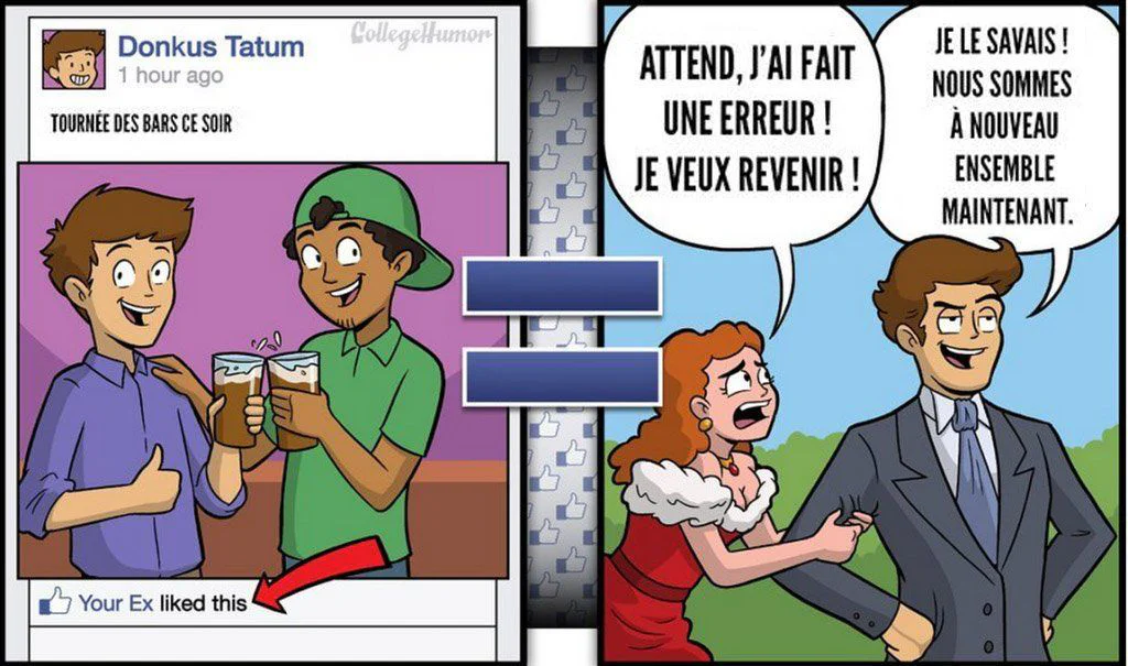 Facebook VS La Réalité en 7 images #5