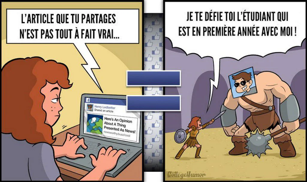 Facebook VS La Réalité en 7 images #7