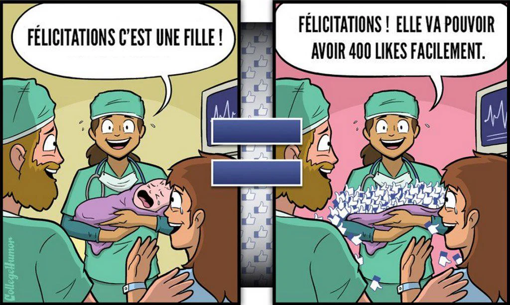 Facebook VS La Réalité en 7 images #3