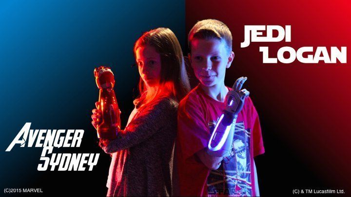 Des prothèses bioniques Iron Man, Star Wars et Disney pour enfants