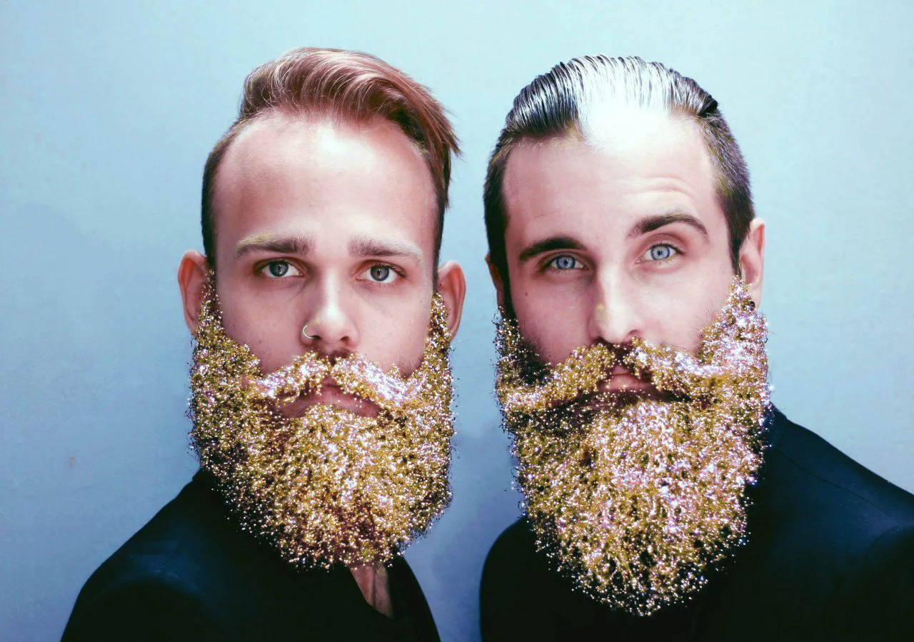 GlitterBeards : La Barbe à Paillettes pour un réveillon bien poilu