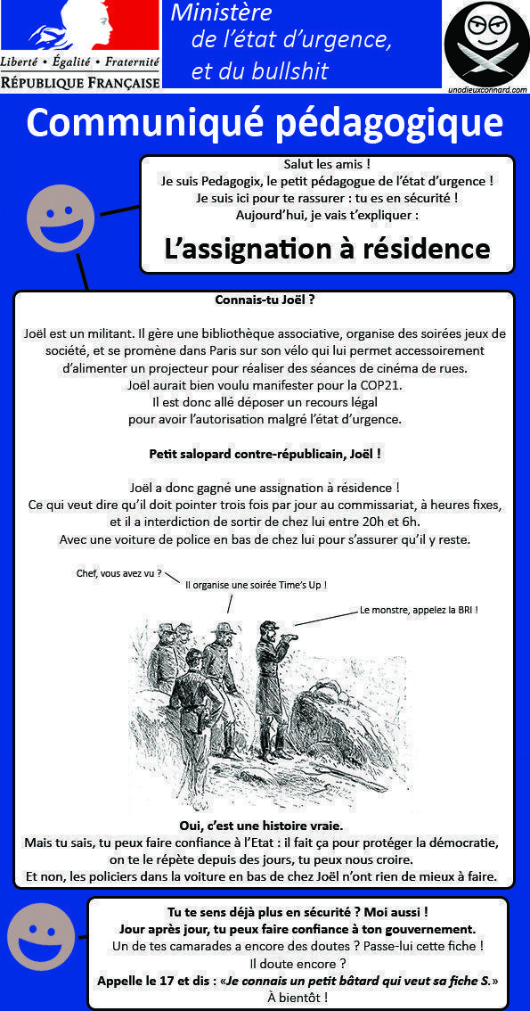 Les mesures d’Etat d’Urgence expliquées en 5 images #2