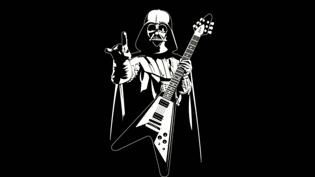 Dark Vador joue de la Balalaika dans la rue en Russie