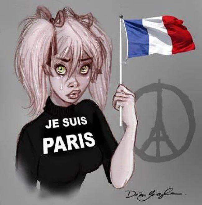 Hommage aux Attentats du 13 Novembre - Dean Yeagle