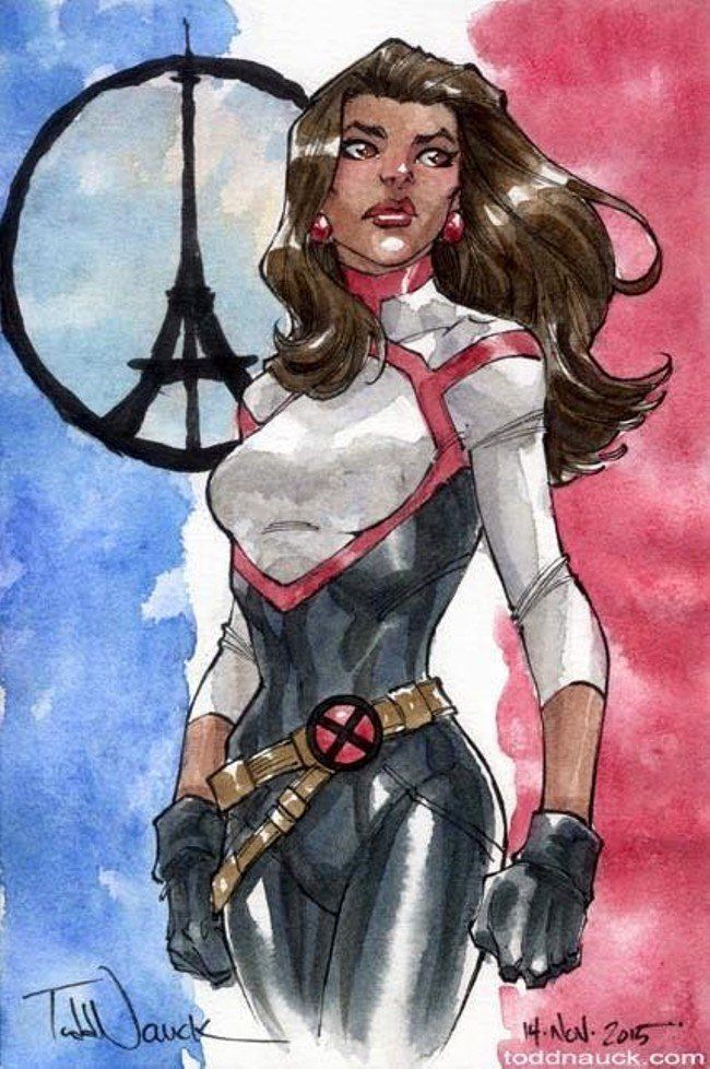 Des dessinateurs de Comics rendent hommage aux Attentats du 13 Novembre #2